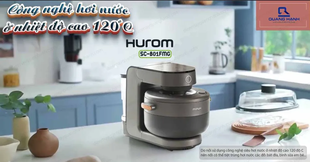 Nồi hấp đa năng Hurom Super Steam Pot SC-B01FMG