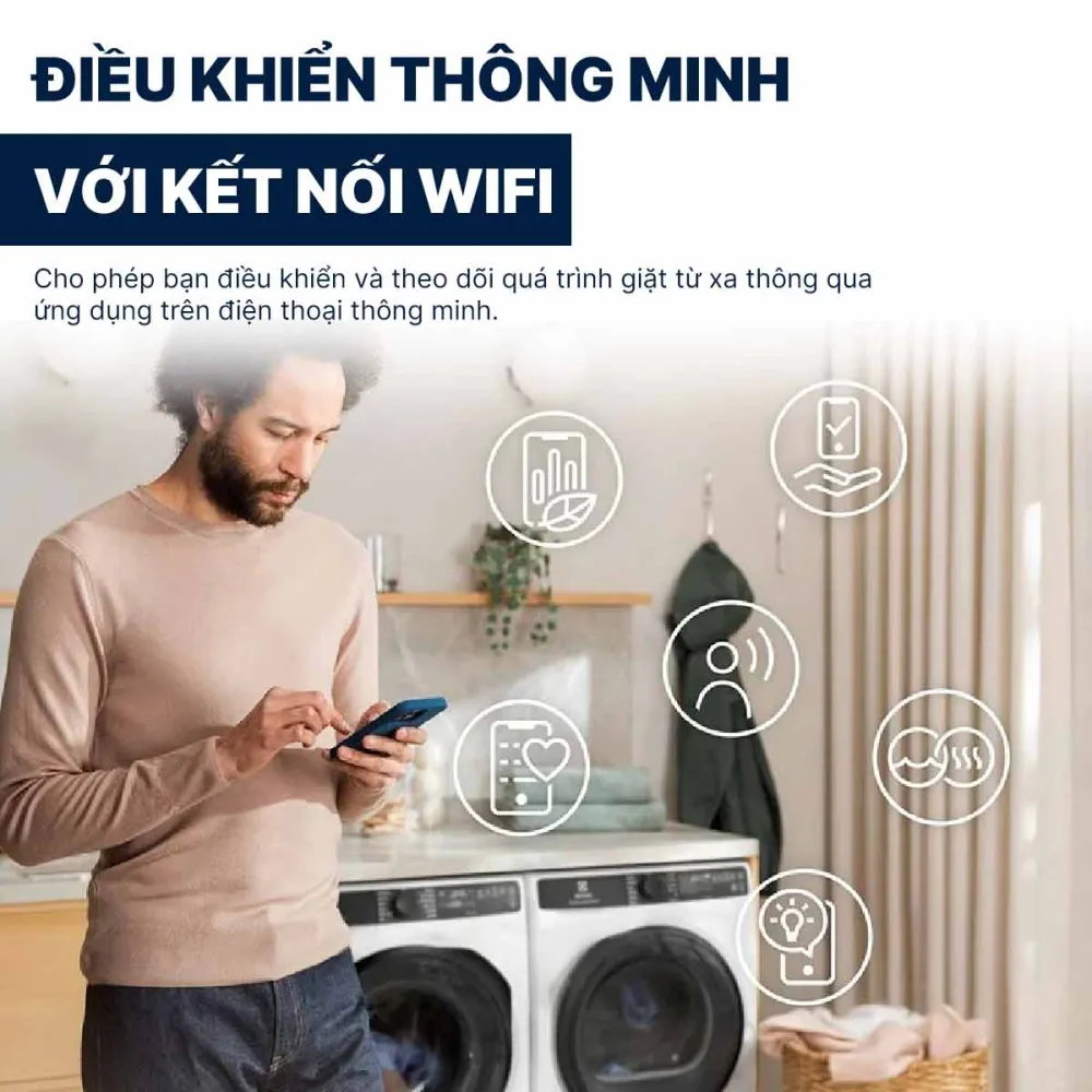 Máy giặt Electrolux UltimateCare 900 Inverter 11 kg EWF1142R9SC
