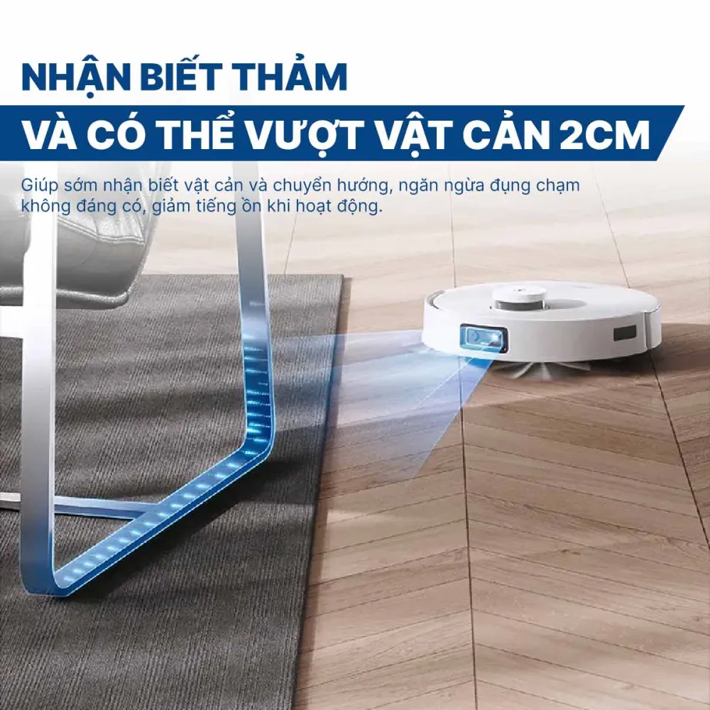 Robot hút bụi lau nhà Ecovacs Deebot T10 Bản quốc tế