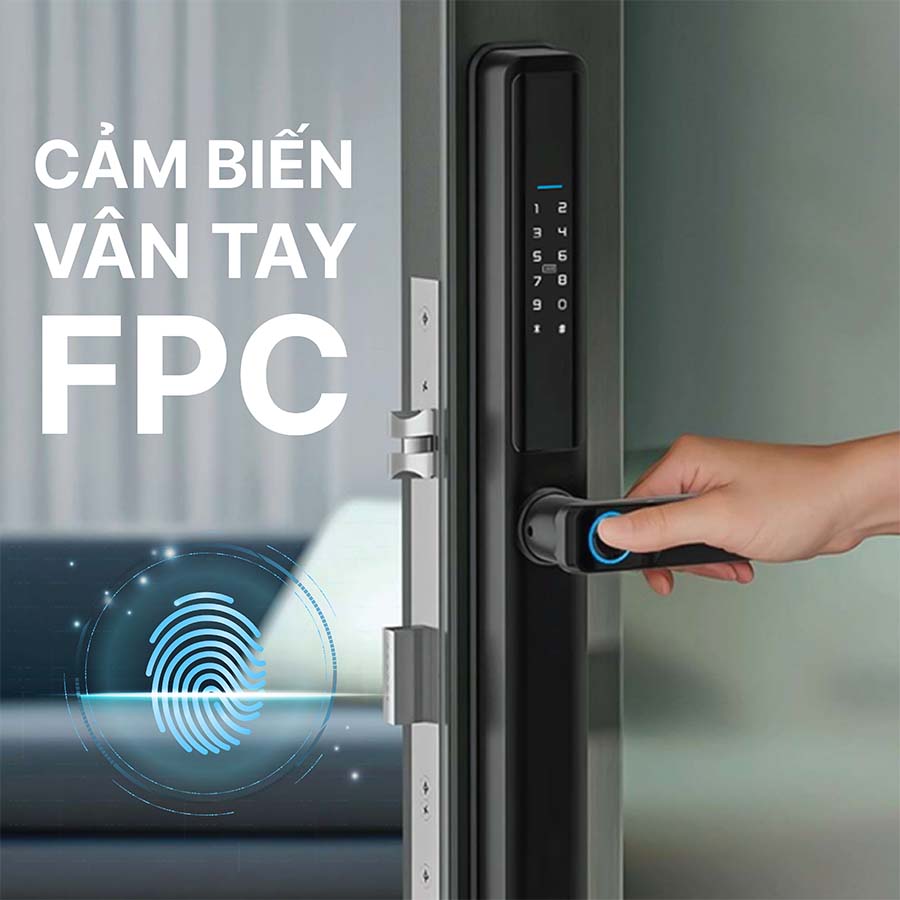 Khoá điện tử Hyundai cửa nhôm HY-SLS003