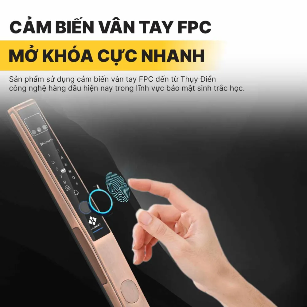 Khóa vân tay Hubert HB CN82F