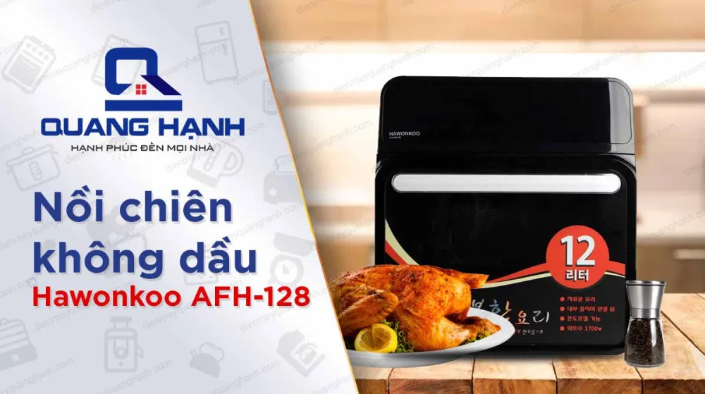 Nồi chiên đến từ thương hiệu Hawonkoo nổi tiếng của Hàn Quốc