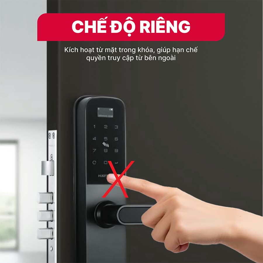 Khóa điện tử Hafele DL6000 912.20.581