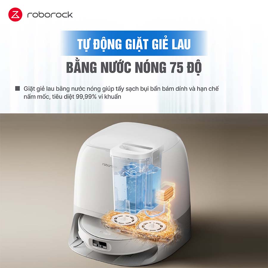 Robot hút bụi Roborock Q Revo CurV