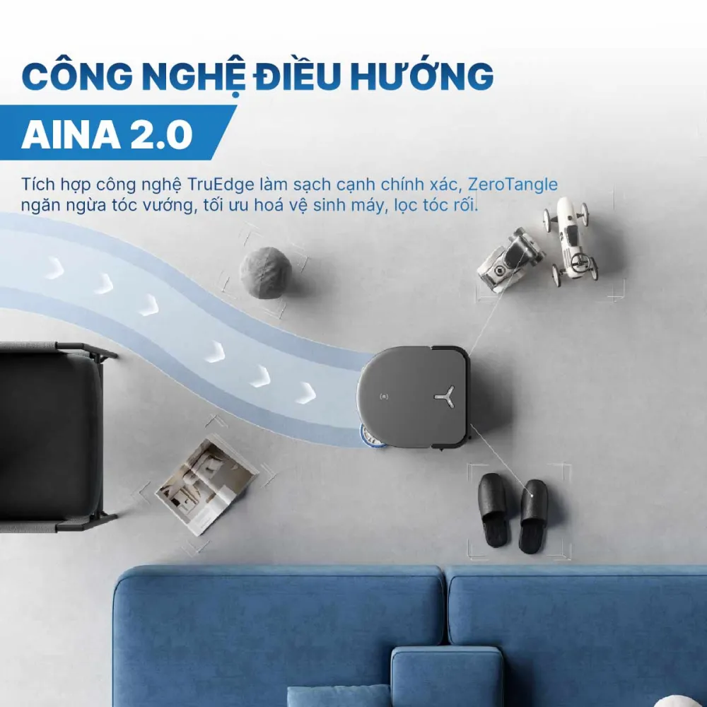Robot hút bụi lau nhà Ecovacs Deebot X5 Pro Omni