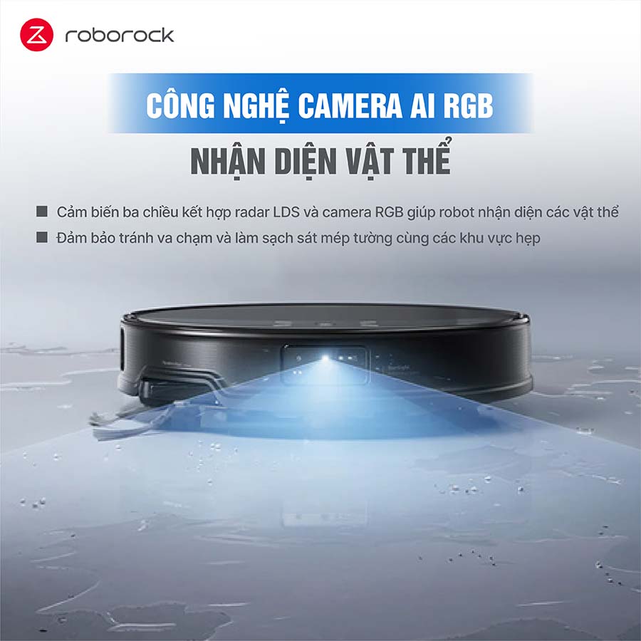 Robot hút bụi lau nhà Roborock Saros 10R