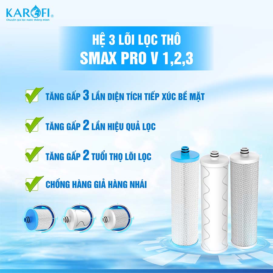 Máy lọc nước nóng lạnh Karofi KAD-L85