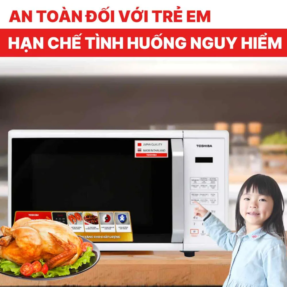 Lò vi sóng Toshiba ER-SGS23(S)VN - 23 lít