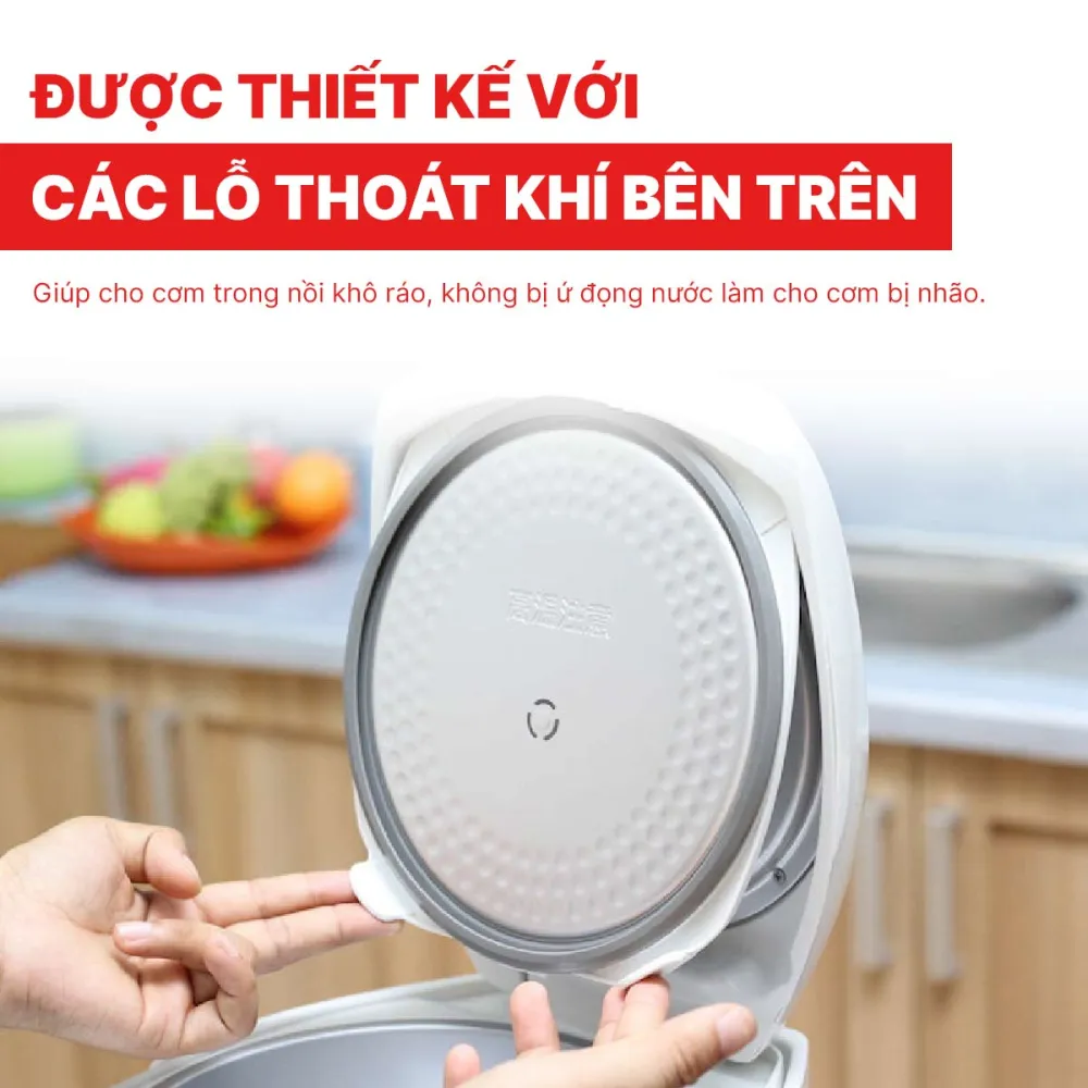 Nồi cơm điện tử Toshiba RC-10NMF 1 lít - Hàng chính hãng