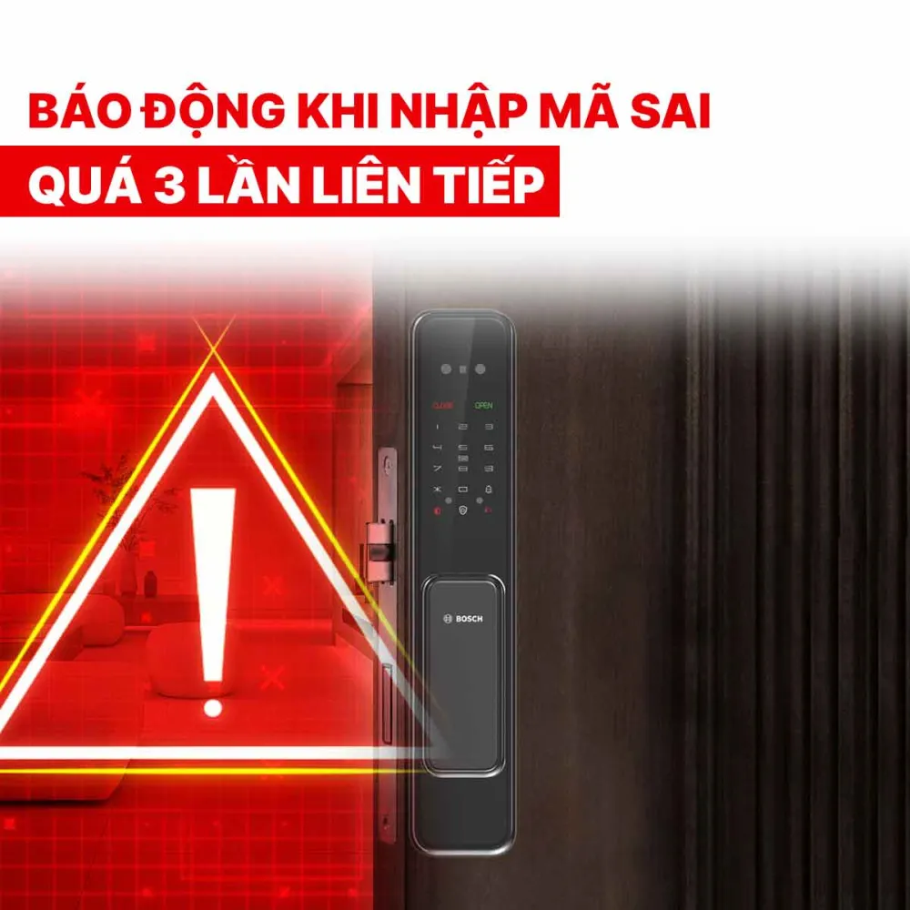 Khóa điện tử Bosch EL600F (App)