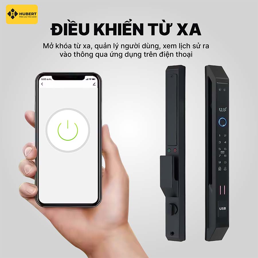 Khóa điện tử Hubert HB CNI7 TITAN EU
