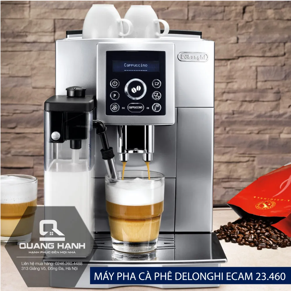 MÁY PHA CÀ PHÊ DELONGHI ECAM 23.460