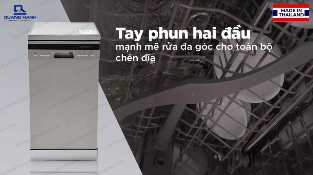 Vòi phun 3 chiều giúp nâng cao