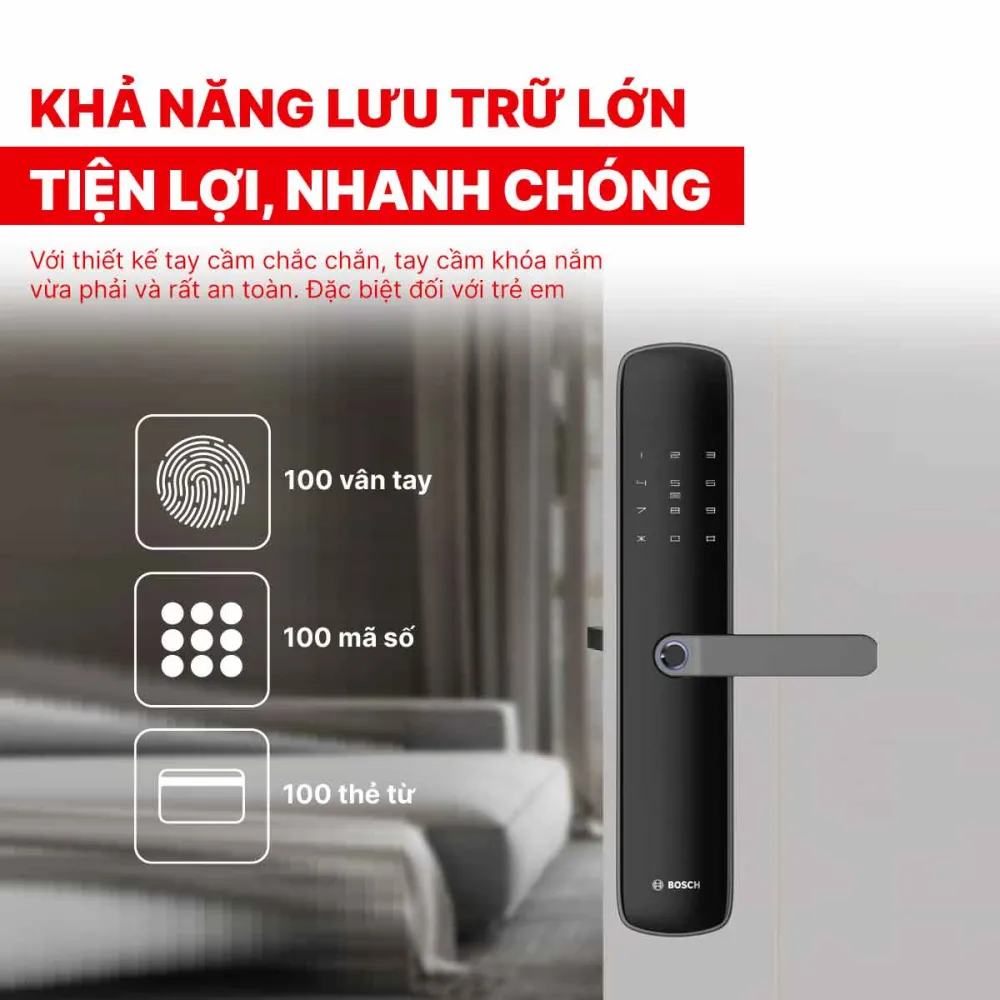 Khóa điện tử Bosch ID60