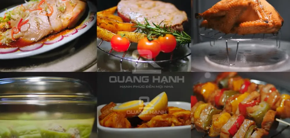 MÓn ăn làm từ lò vi sóng Panasonic
