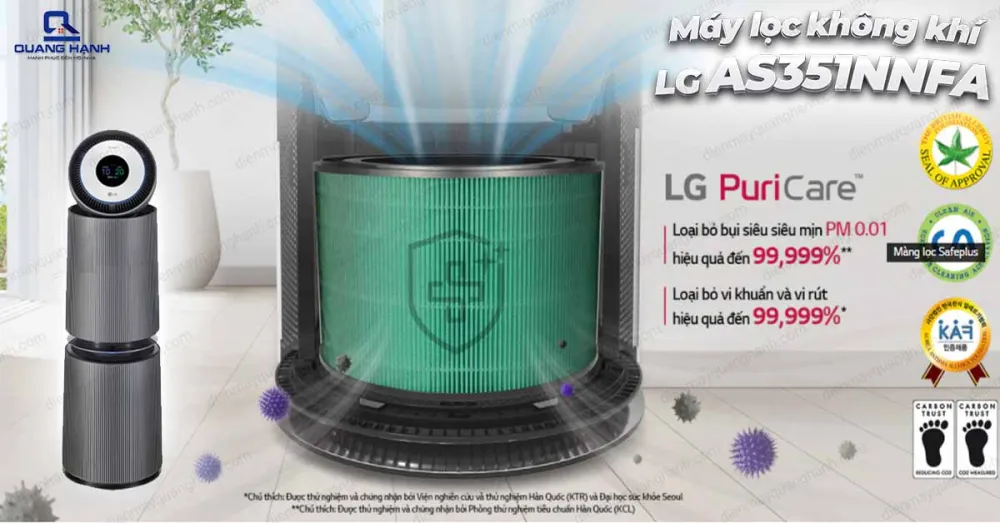 Máy lọc không khí LG AS351NNFAA