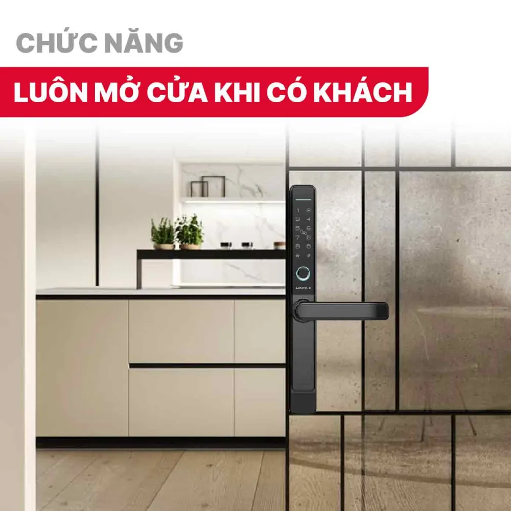 Khóa điện tử Hafele DL6600 912.20.144 Cửa trượt