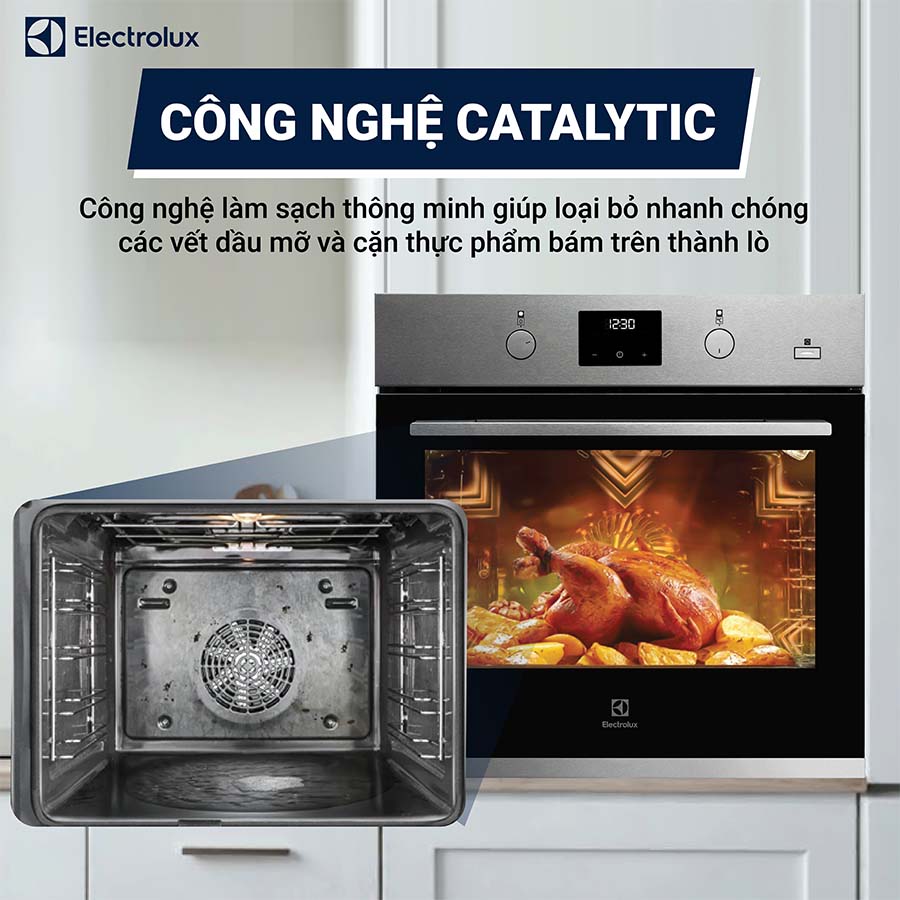Lò nướng âm tủ Electrolux KODGH70TXA