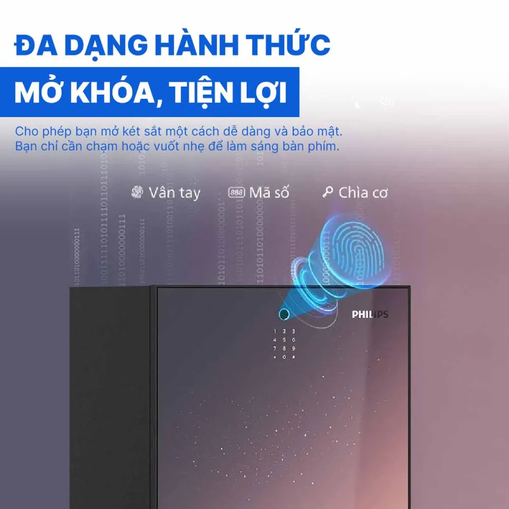 Két sắt Philips SBX501-5C0 90kg