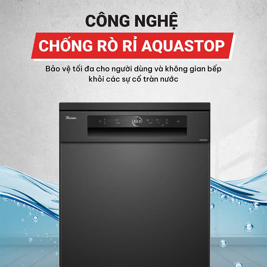 Máy rửa bát 15 bộ Texgio TGF3815B