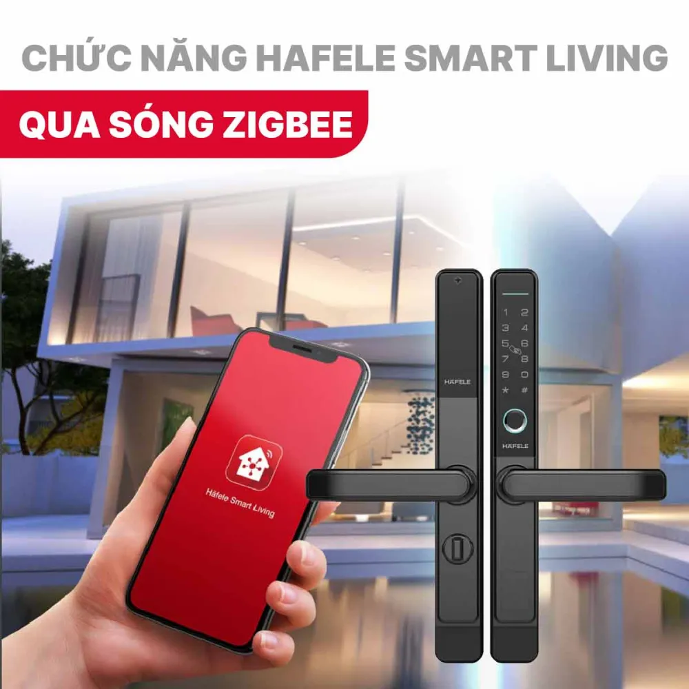 Khóa điện tử Hafele DL6600 912.20.145 Cửa nhôm
