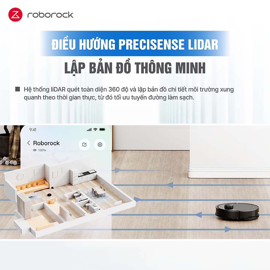 Robot hút bụi lau nhà Roborock Q10VF