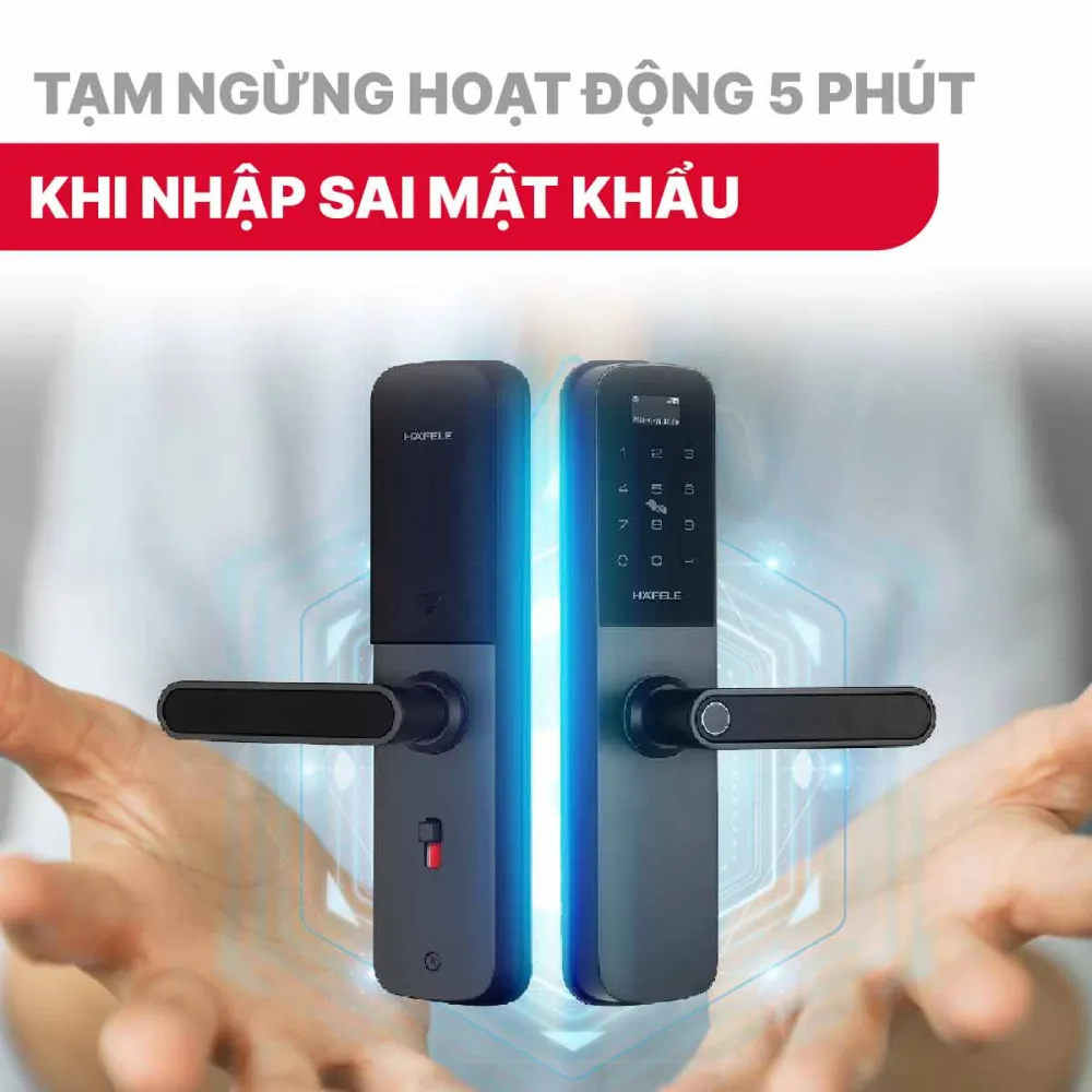hóa điện tử Hafele DL6100 912.20.582