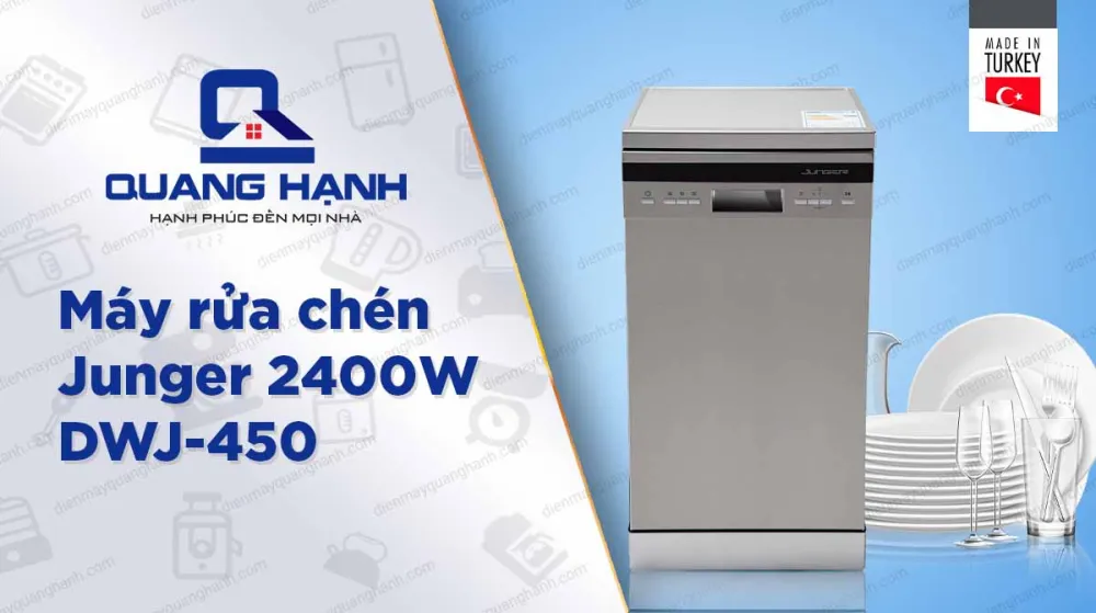 Máy rửa chén Junger 2400W DWJ-450