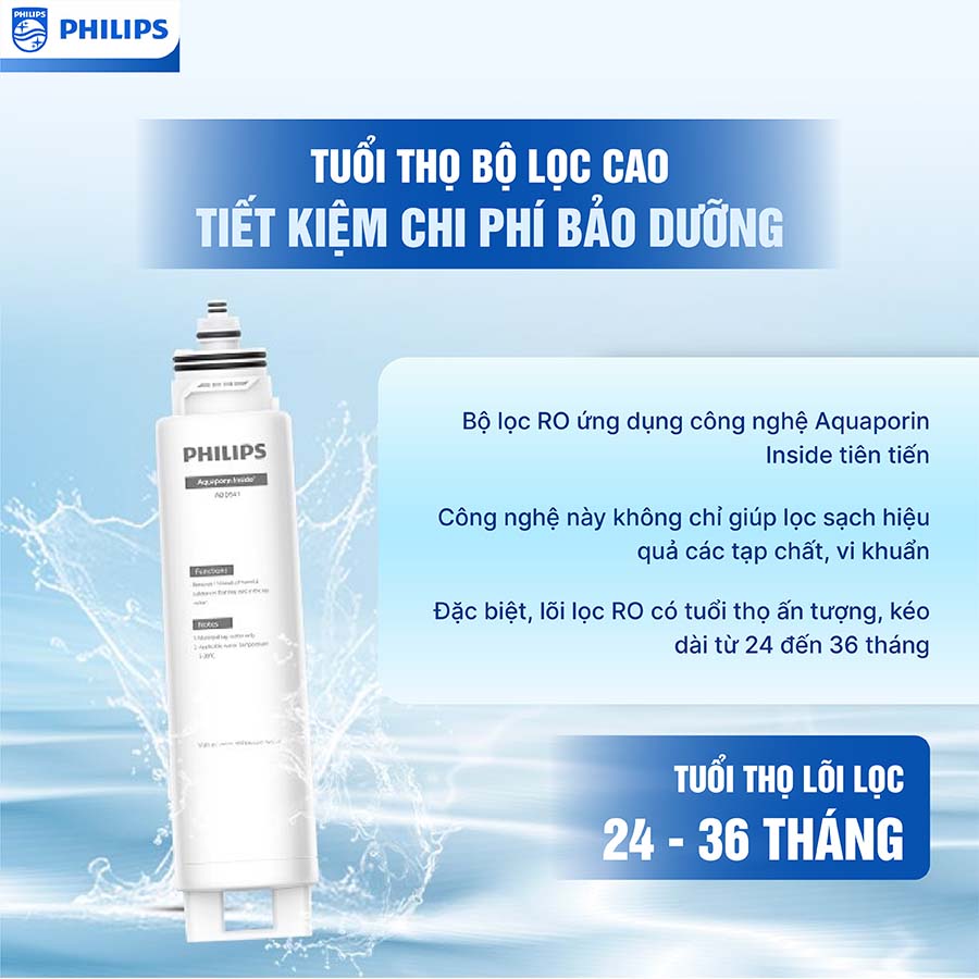 Máy lọc nước RO Philips ADD8922