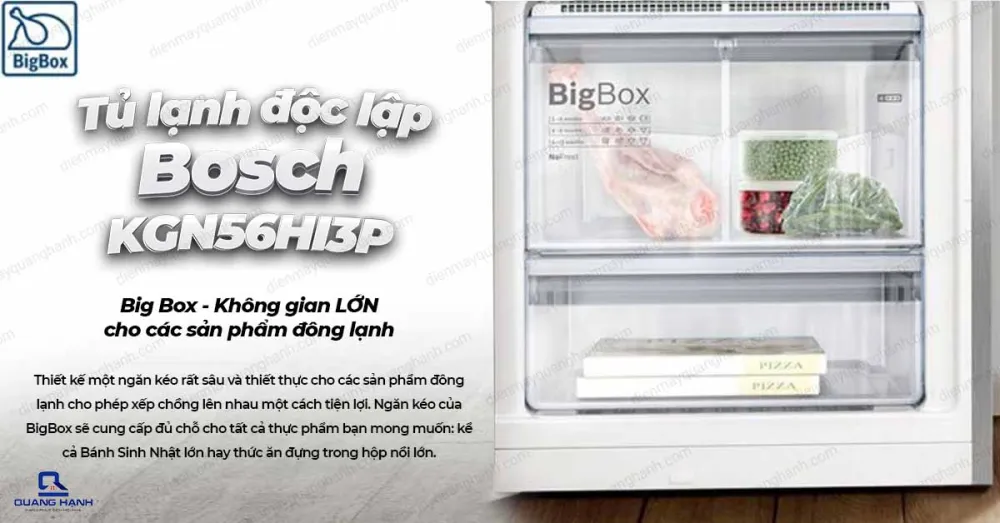 Tủ lạnh Bosch KGN56HI3P