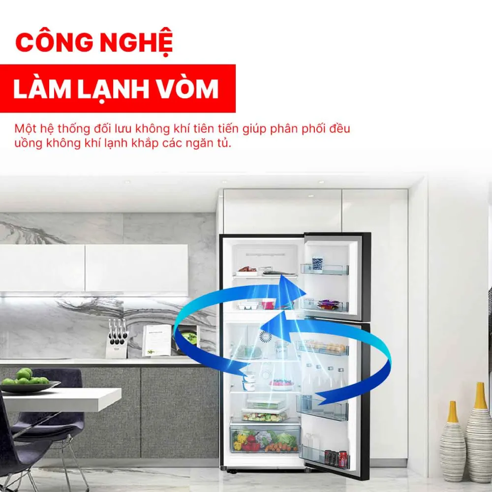 Tủ lạnh Hitachi Inverter 210 lít HRTN5230MUVN