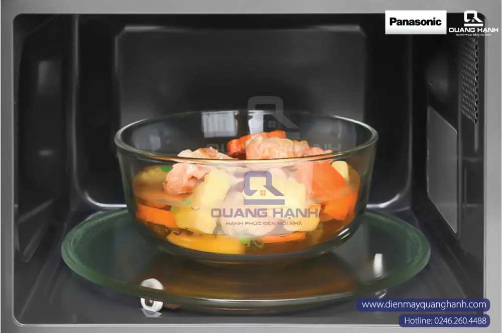 Lò Vi Sóng Panasonic NNGM24JBYUE khoang lò an toàn