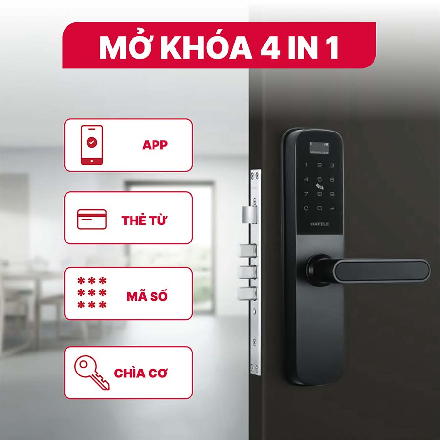 Khóa điện tử Hafele DL6000 912.20.581