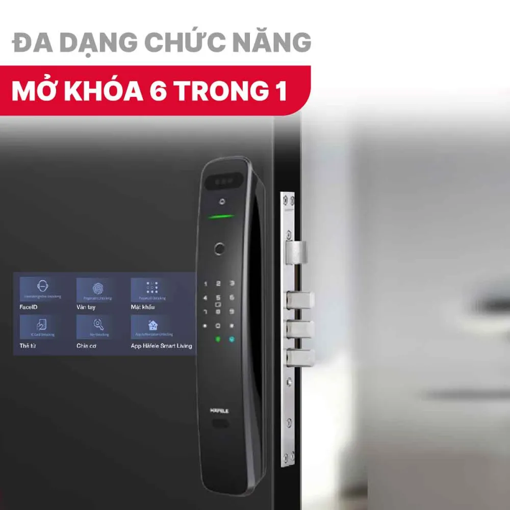 Khóa điện tử Hafele PP9100 912.20.697 Màu đen