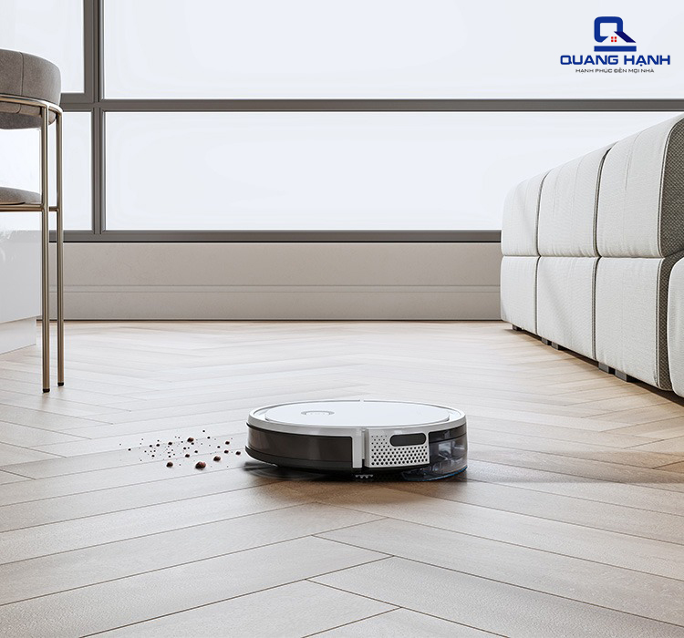 Robot hút bụi Ecovacs Deebot ozmo U2 Pro làm sạch nhanh