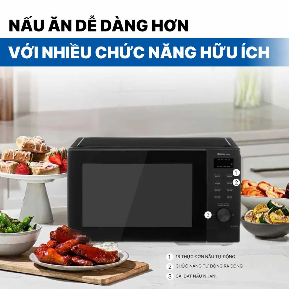 Lò vi sóng có nướng Panasonic NN-GD35QBYUE