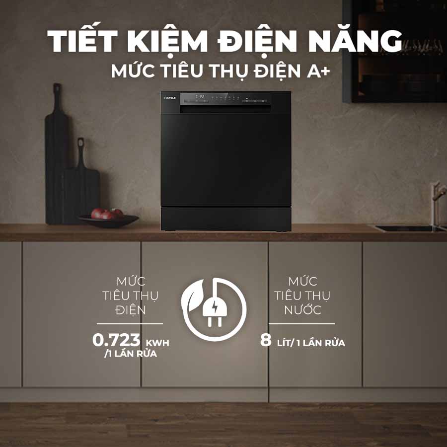 máy rửa chén HDW-T5531B Hafele 538.21.350