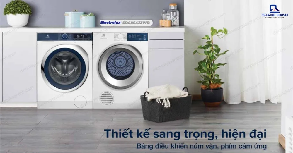 Máy sấy quần áo Electrolux 8.5 kg EDS854J3WB