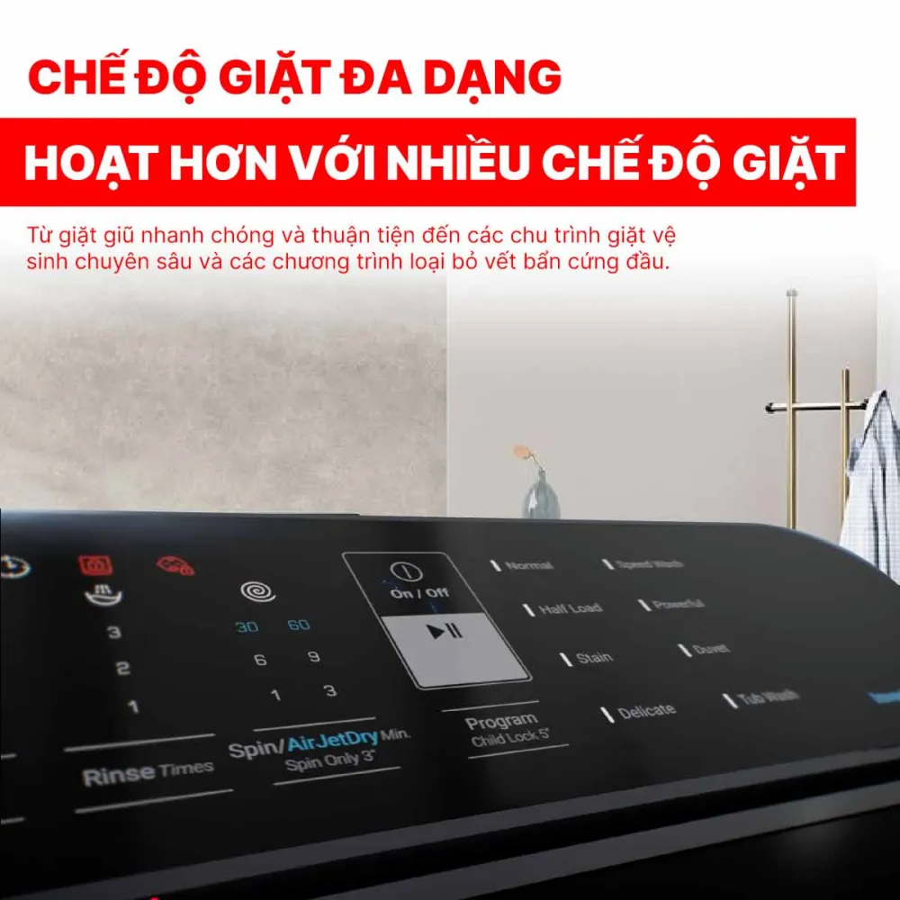 Máy giặt Hitachi Inverter 13.5kg LTL H3MVJWT