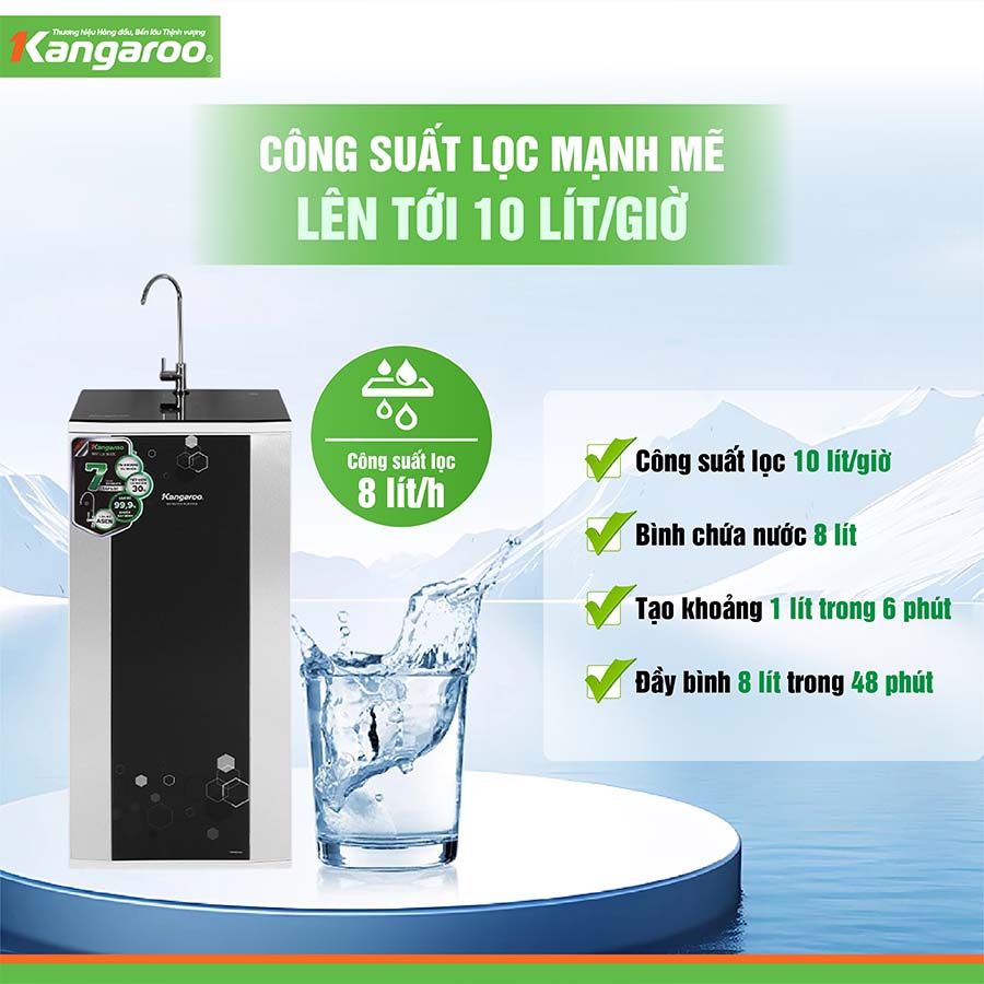 Máy lọc nước Kangaroo KG88AVTU 7 lõi