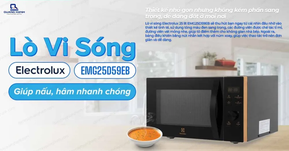 Lò vi sóng Electrolux EMG25D59EB