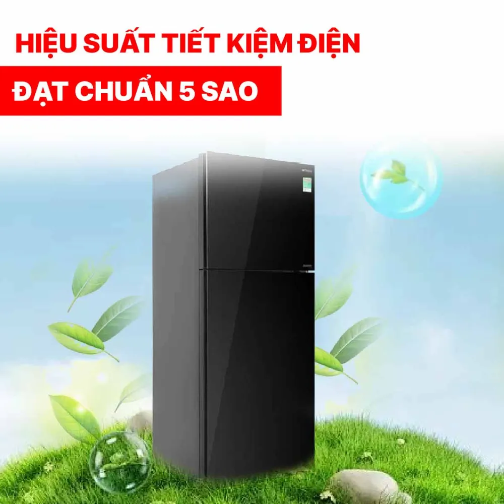 Tủ lạnh Hitachi Inverter 349 lít R-FVY480PGV0 GBK