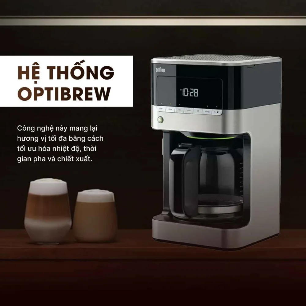 Hệ thống OptiBrew – Bí quyết cho ly cà phê thơm ngon trọn vẹn