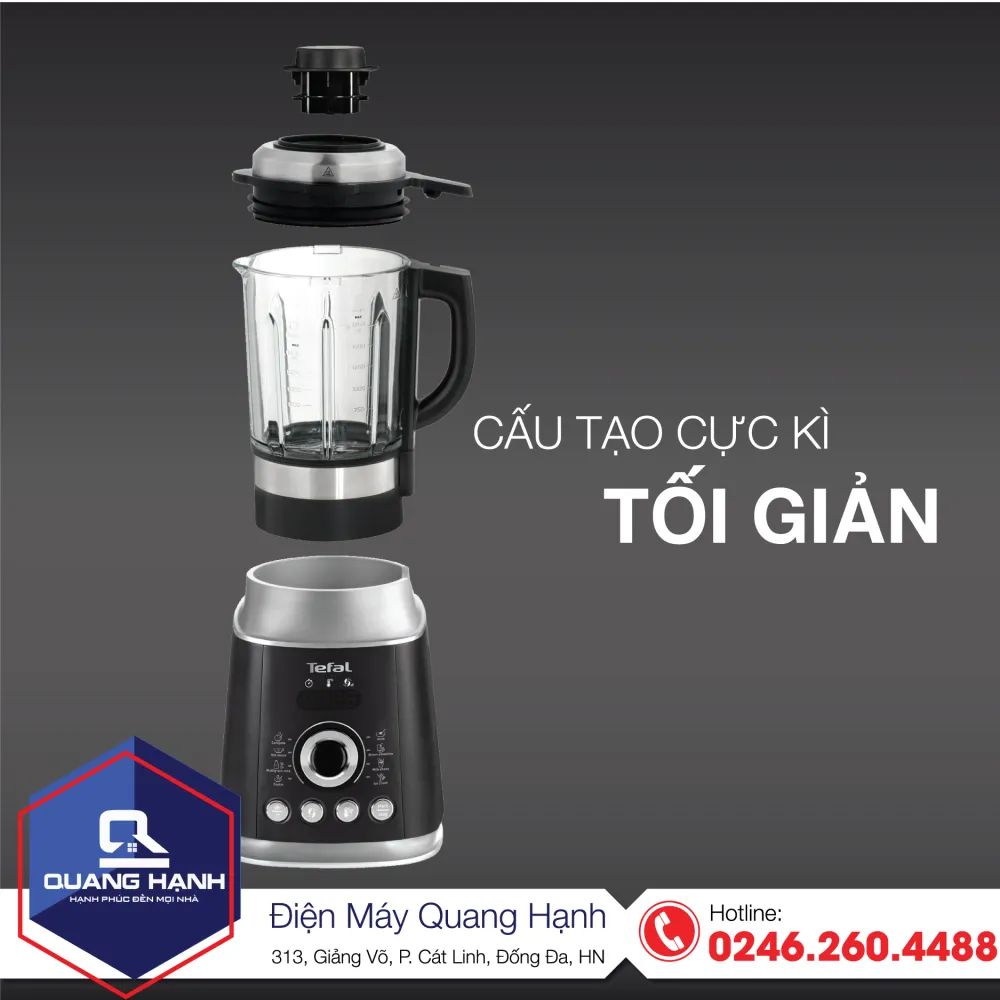 Cấu tạo máy làm sữa hạt Tefal BL962B