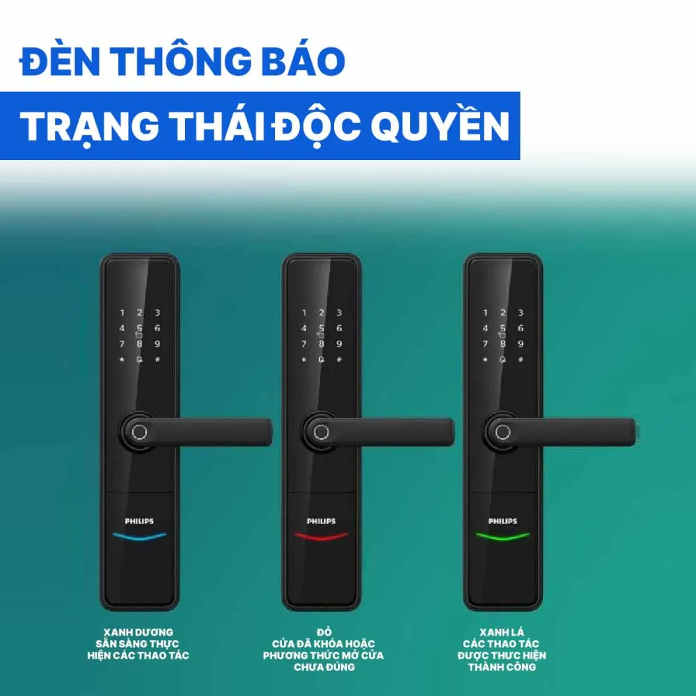 Khóa thông minh Philips DDL603E