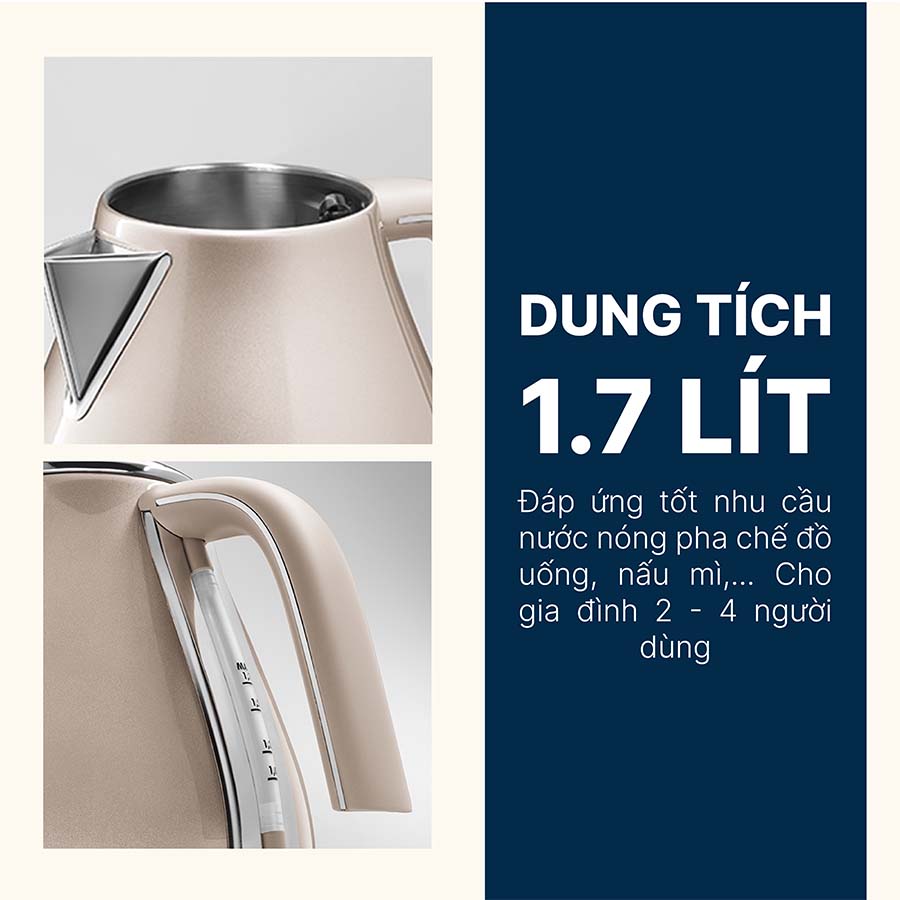 Ấm Siêu Tốc Delonghi KBOT2001.BG