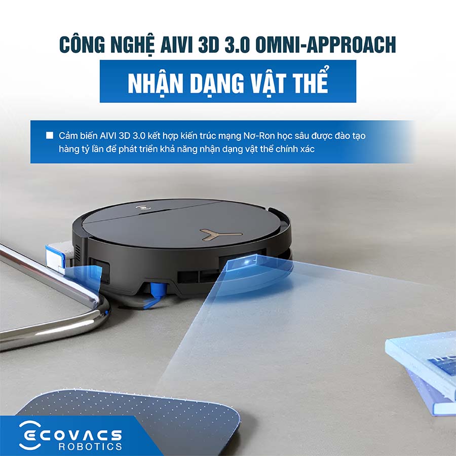 Robot hút bụi Ecovacs Deebot X9 Pro Omni
