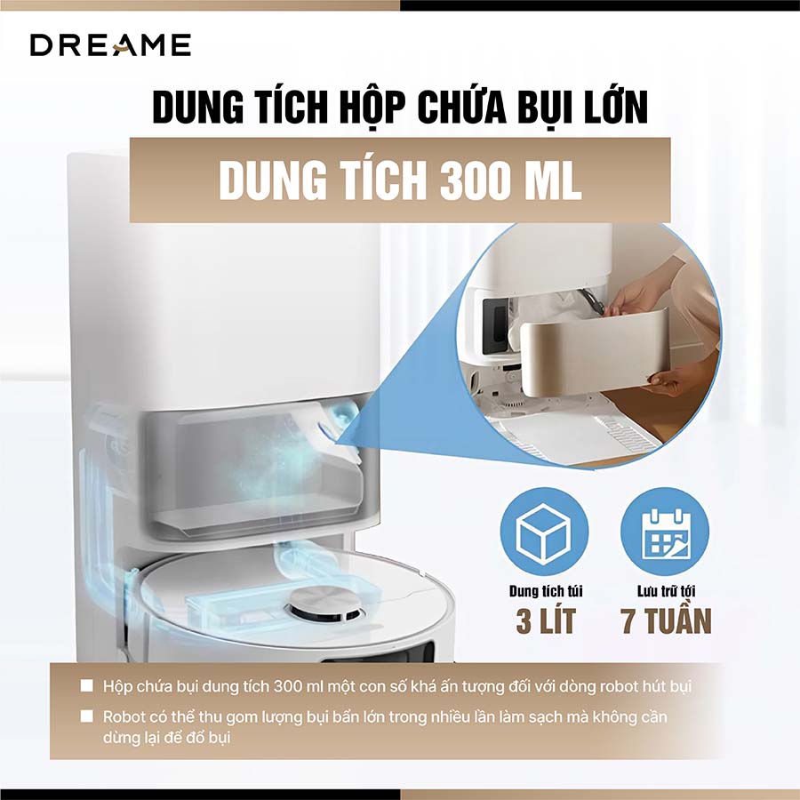 Robot hút bụi lau nhà Dreame L10s Ultra