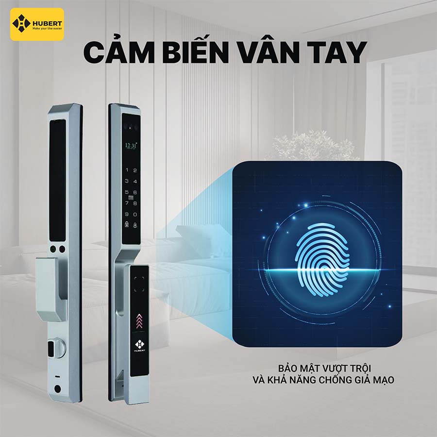 Khóa điện tử Hubert HB CNI6 TITAN EU