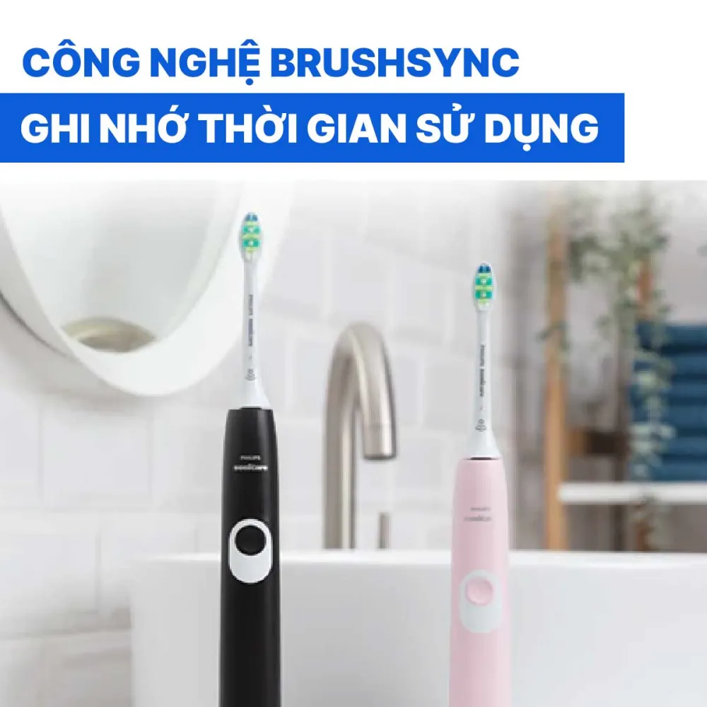 Set 2 bàn chải điện Philips HX6800/35